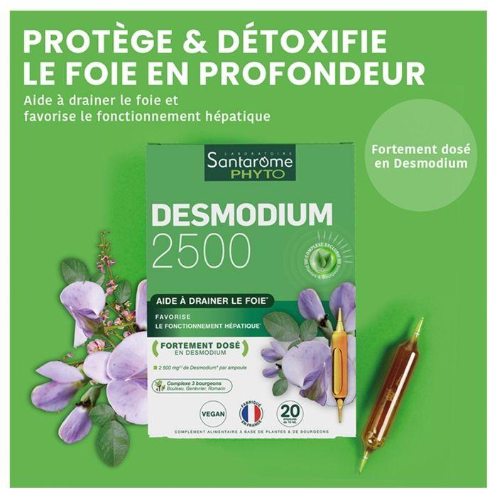 Santarome Phyto Desmodium 2500 20 ampuller à 10 ml