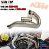 Exhaust Pipe for KTM 450SMR 21-22/450SX-F/XC-F 19-22 Titanium Alloy Off-Road Vehicle