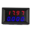 DC 500V 10A Digital Voltmeter Adjustable Voltmeter Ammeter 0.28 Inch 4-Digit Red Blue LED Dual Display Amp Volt Meter Gauge