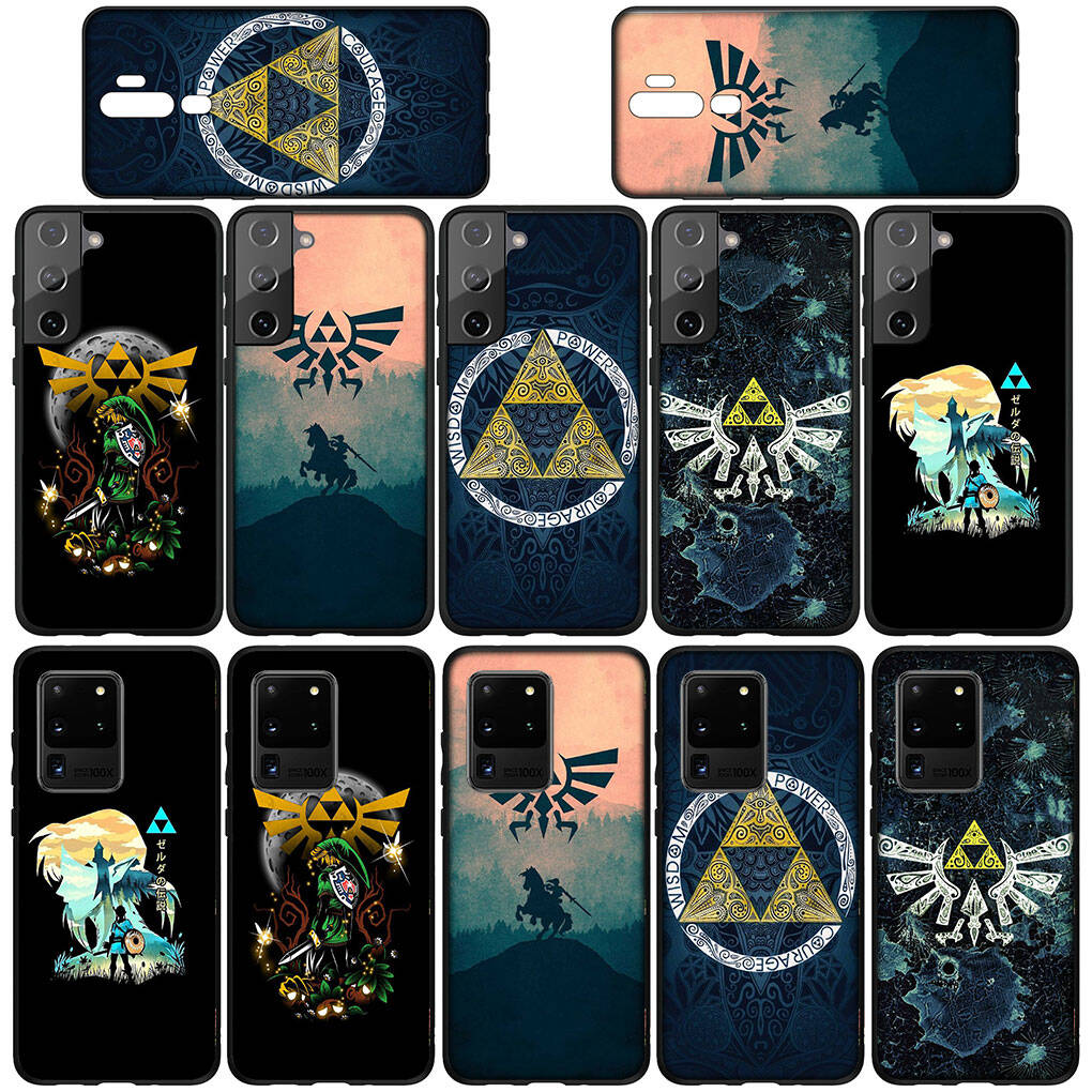 Cover per iPhone 17 16 15 Xiaomi Poco Redmi Note 14 13 12 11 Pro Max 9 16e Samsung Galaxy S25 S24 S23 A07 A17 OPPO Huawei Custodia per telefono di Legend of Zelda
