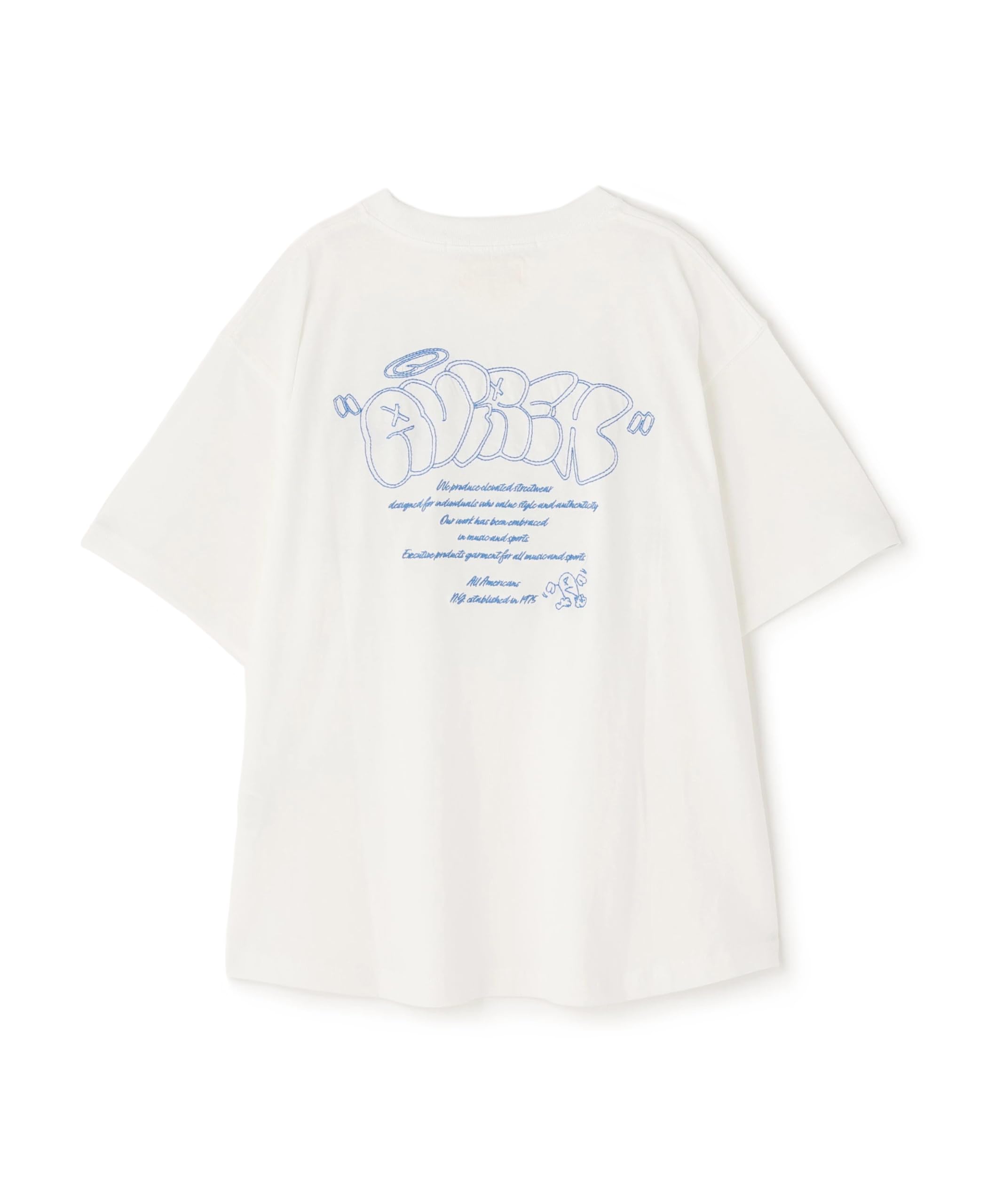 AVIREX GRAFFITI EMB T-SHIRT white