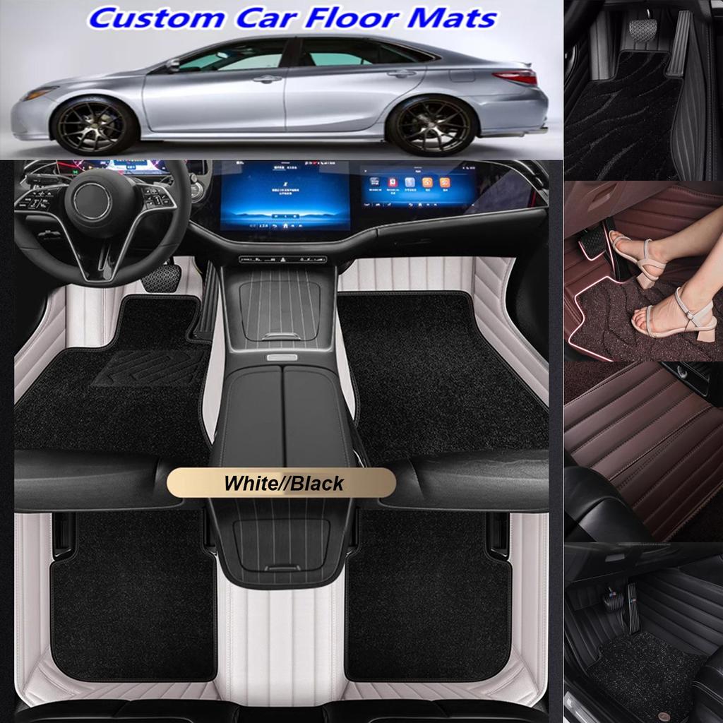 For Ford Mondeo MK3 Fusion 2000-2006 Years Auto Double layer 5D Custom Car Floor Mats Carpets Foot liners car Accessories