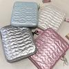 Puffy Design Pearl Tablet Storage Bag Large Capacity Laptop Sleeve Computer Bag  for School