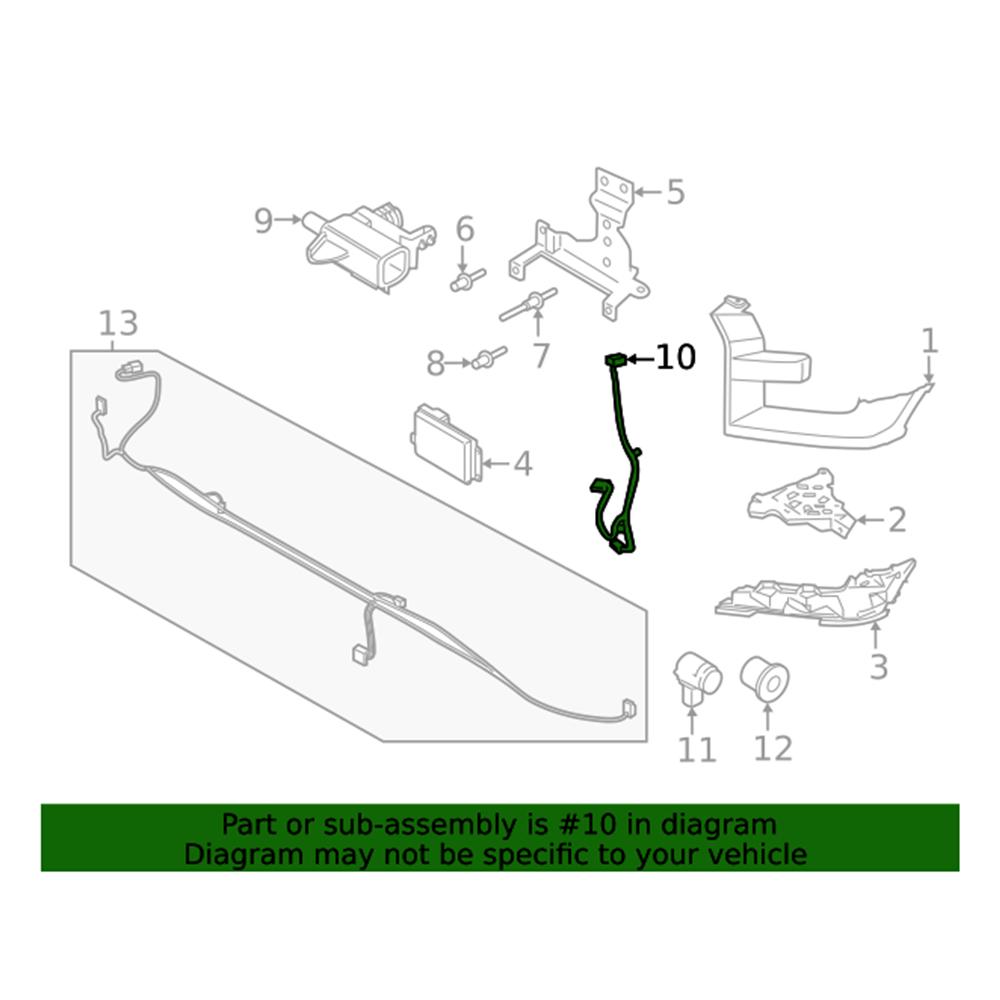 For Ford Ambient Air Temperature Sensor Connector FL3Z14B242B
