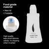 Folding 150ML Sports Soft Water Bottle TPU Soft Water Bag Marathon Drinking Water Storage Pouch Running Water Jug Container Bag