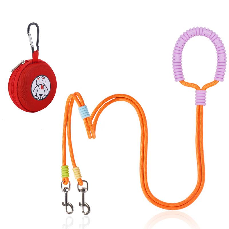 

A Multi-purpose P-chain Dog Collar for Pets with Anti-breakaway Leash for Walking Dogs