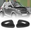 Rearview Mirror Housing, Exterior Rearview Mirror Housing, Carbon Fiber Style Door Side Mirror Cover Cap for Smart Fortwo W451 2009-2015