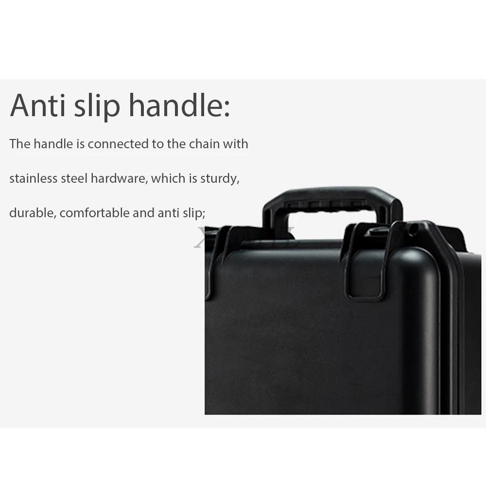 

Hard Shell Carrying Case Waterproof Protective Suitcase Safety Explosion proof Box For DJI Mavic 4 Pro RC 2 Drone Accessories чорний