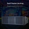 HuiDu NB-26A Dual 6.5-inch/8-inch Professional Line Array Speaker System (CN Version)