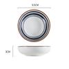 Ceramic Dipping With Vinegar Saucer, Underglaze Color, Small Round Saucer, Snack Hot Pot Restaurant, Hot Sauce Seasoning Saucer, Hot Pot Dipping