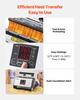 Tumbler Heat Press Machine, Max 887 mL Mug Press, Fast and Even Heating, with Tape and Gloves, Easy Temp and Time Setting, Heat Transfer for