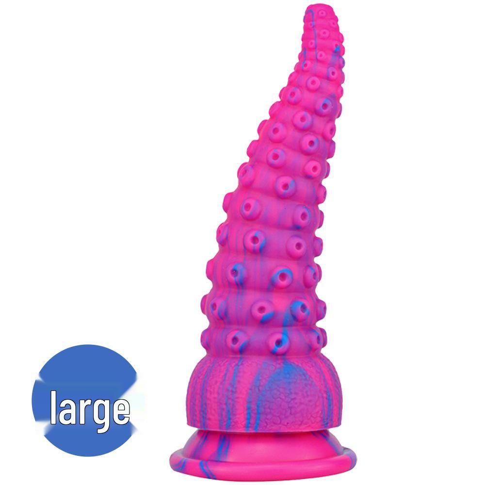 Doprava zdarma Velké silikonové chapadlo chobotnice dildo a anální kolík sexuální hračka