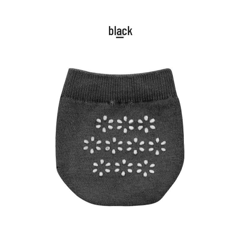 Women's Breathable Mesh Forefoot Socks - Non-Slip, Sweat-Absorbent, Solid Color Half Socks