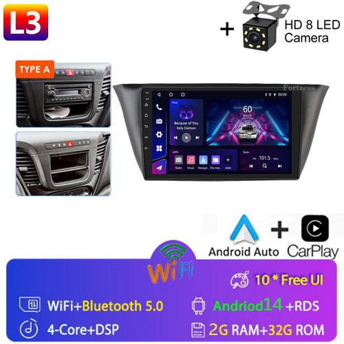 For Iveco Daily 2013-2021 Android Car Radio Intelligent System Multimedia Player Navigation GPS Carplay Touch Screen Auto Stereo