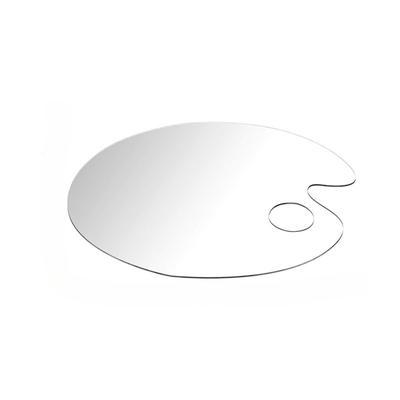 1Pc Explosive Acrylic Palette Art Special Painting Plate Easy To Wash Transparent Painting