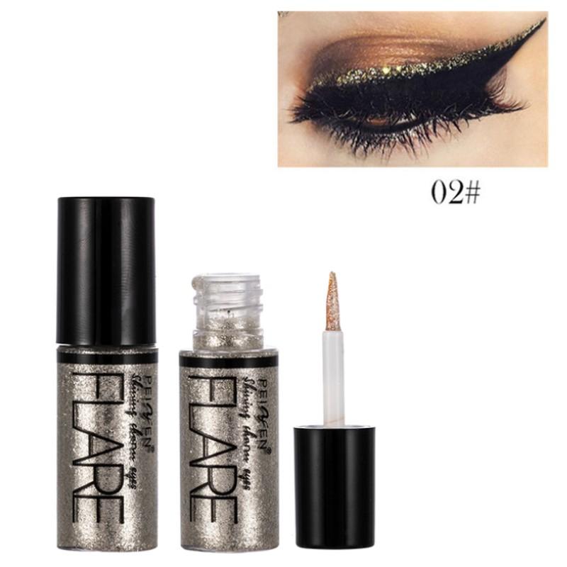 Long Lasting Shining Liquid Eyeliner Makeup Pigments Natural Glitter Waterproof Eye's Cosmetic