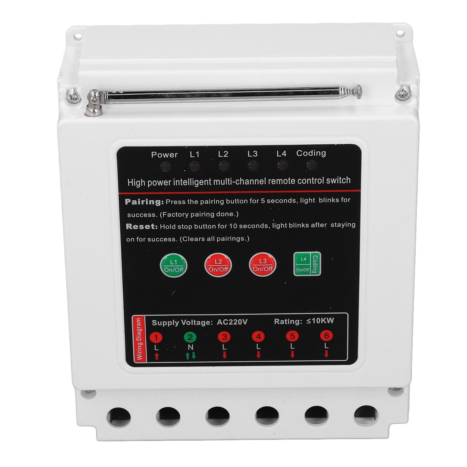 

4 Channel Wireless Remote Control with Strong Penetration Ability for Industry Use Distance Control