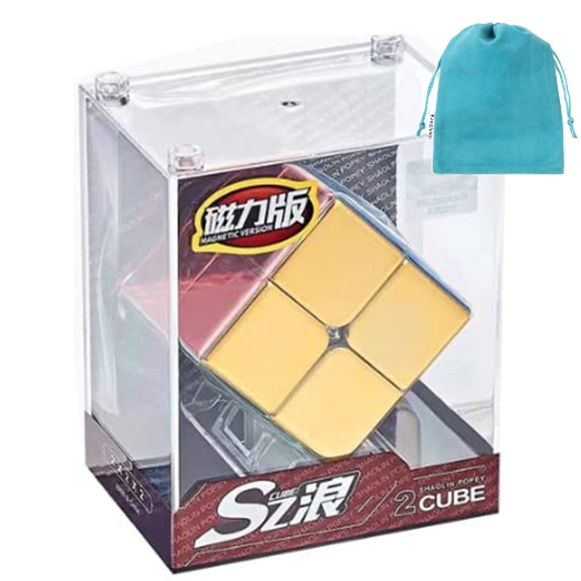 

Kancharo 2x2 металлический куб Cyclone Boys металлический для соревнований с 2x2 [с сумкой/подлинный продукт] (Оборудованный магнит)