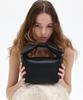 Bowtique Lindsey Bow Ribbon Two-Way Bag_Black