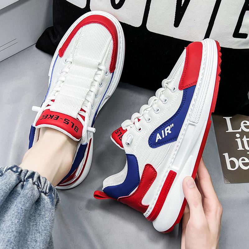 Men Casual Shoes Spring Fashion Sports Sneakers Thick Bottom Platform Casual Shoes