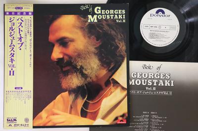 Płyta LP GEORGES MOUSTAKI - Best Of Georges Moustaki Vo. 2 MPF1096PROMO POLYDOR Japonia Obi Folk Używany