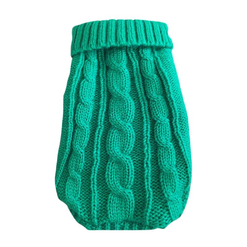 Svetry pro psy Zimní oblečení pro mazlíčky pro malé psy Teplý svetr Kabát Outfit pro kočky Oblečení Vlněné měkké tričko pro psy Bunda York