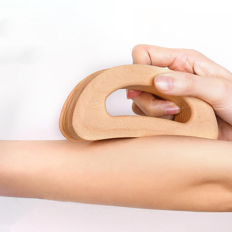 Wooden Gua Sha Scraping Board - Body Massage Tool For Muscle Pain Relief, Lymphatic Drainage & Relaxation, Handheld Massager