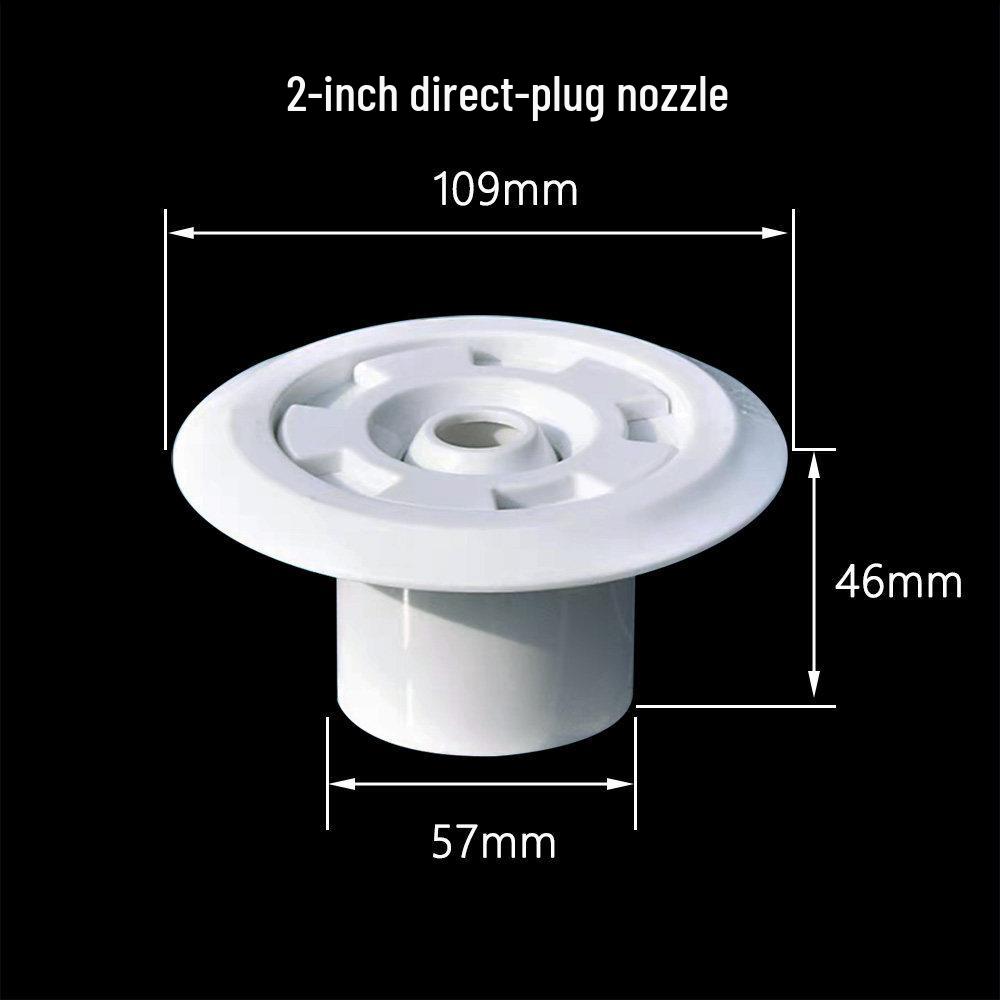 Adjustable In-Pool Concrete Water Inlet & Outlet for Circulation and Surfing