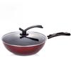 Yoshida Craftsman Thickened Cast Iron Wok with Lid