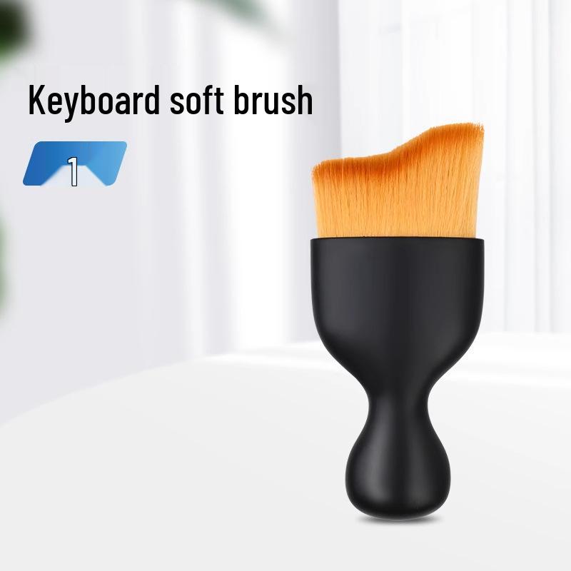 Mehrzweck-Reinigungswerkzeug: Bürste mit weichen Borsten für Tastaturen, Computer, Telefone und Kopfhörer - 7-in-1 Staubentferner