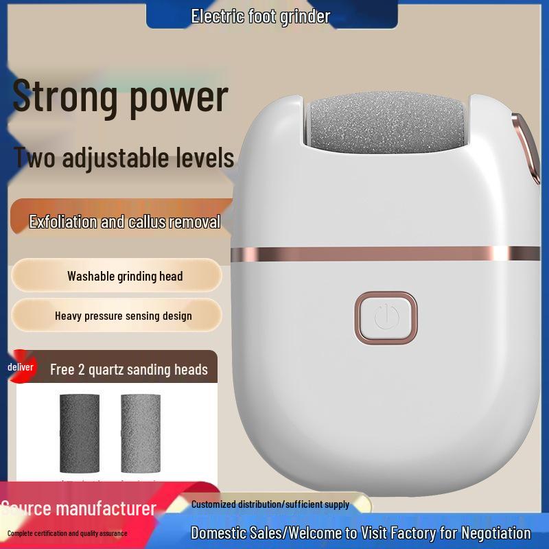 Rechargeable Automatic Foot Grinder: Removes Calluses & Dead Skin for Smooth Feet