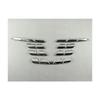 Car Cover Protection Detector ABS Chrome Trim Front Up Grid Grill Grille Racing 7pcs For Renault Kadjar 2016 2017 2018