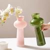 Thicken Hydroponic Vase Vintage Plant Pot Elegant Glass Vase  Home Decoration