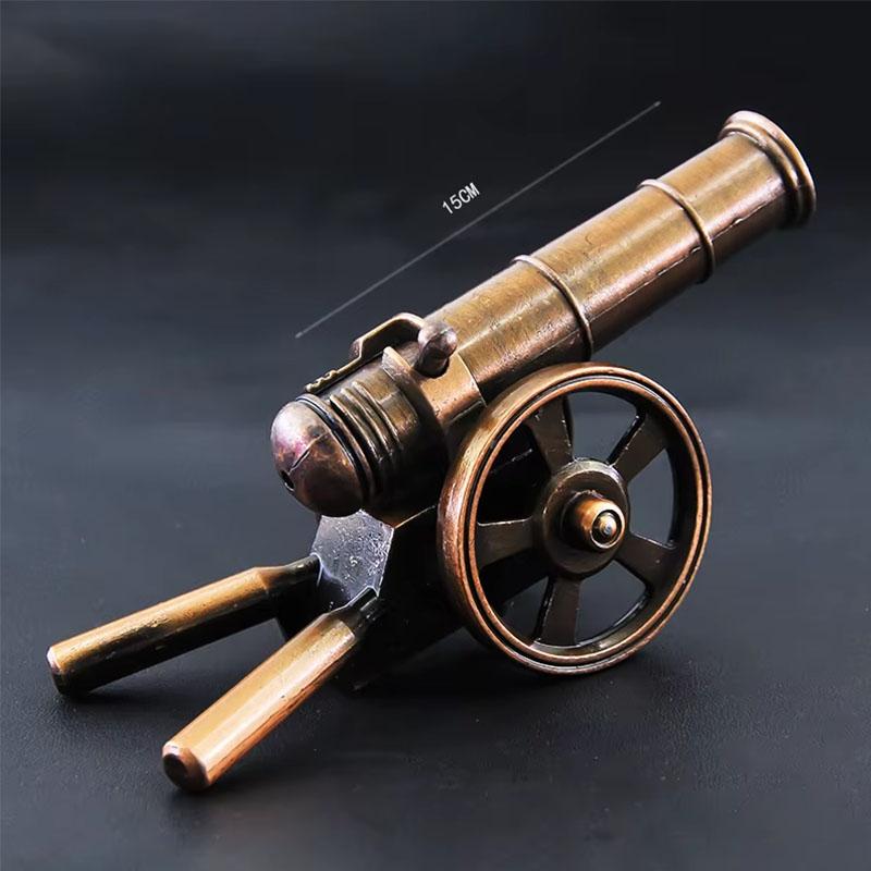 

Запускаемая металлическая пушка Модель Ретро Домашнее украшение Офисный декор для рабочего стола Аксессуары Модель Орнамент Искусство Мебель Статьи Подарки