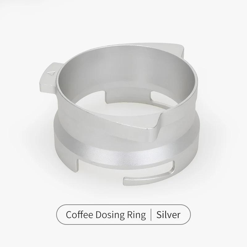 

Coffee Dosing Ring 54mm Espresso Funnel For Breville Sage 8 Series Portafilter Aluminum Coffeeware Accessories Barista Tools белый