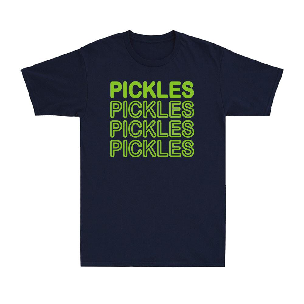 I Love Pickles Pickle Funny Pickle Lover Cucumber In Vinegar Unisexs Tshirt