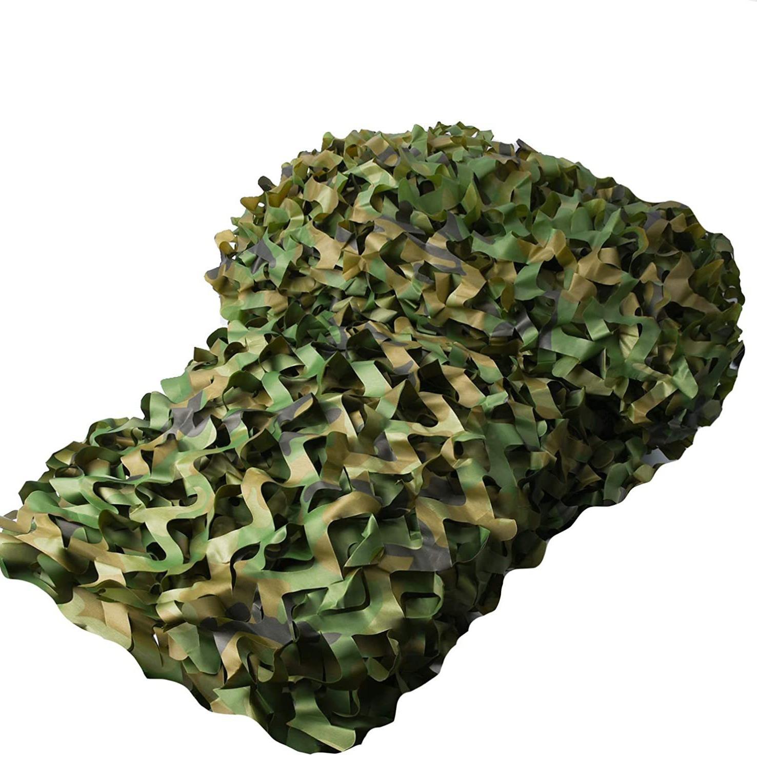 

Camouflage Net Bulk Roll - Shade Net for Hunting, Home Decor, Paintball, Bird Watching Camping Car Cover