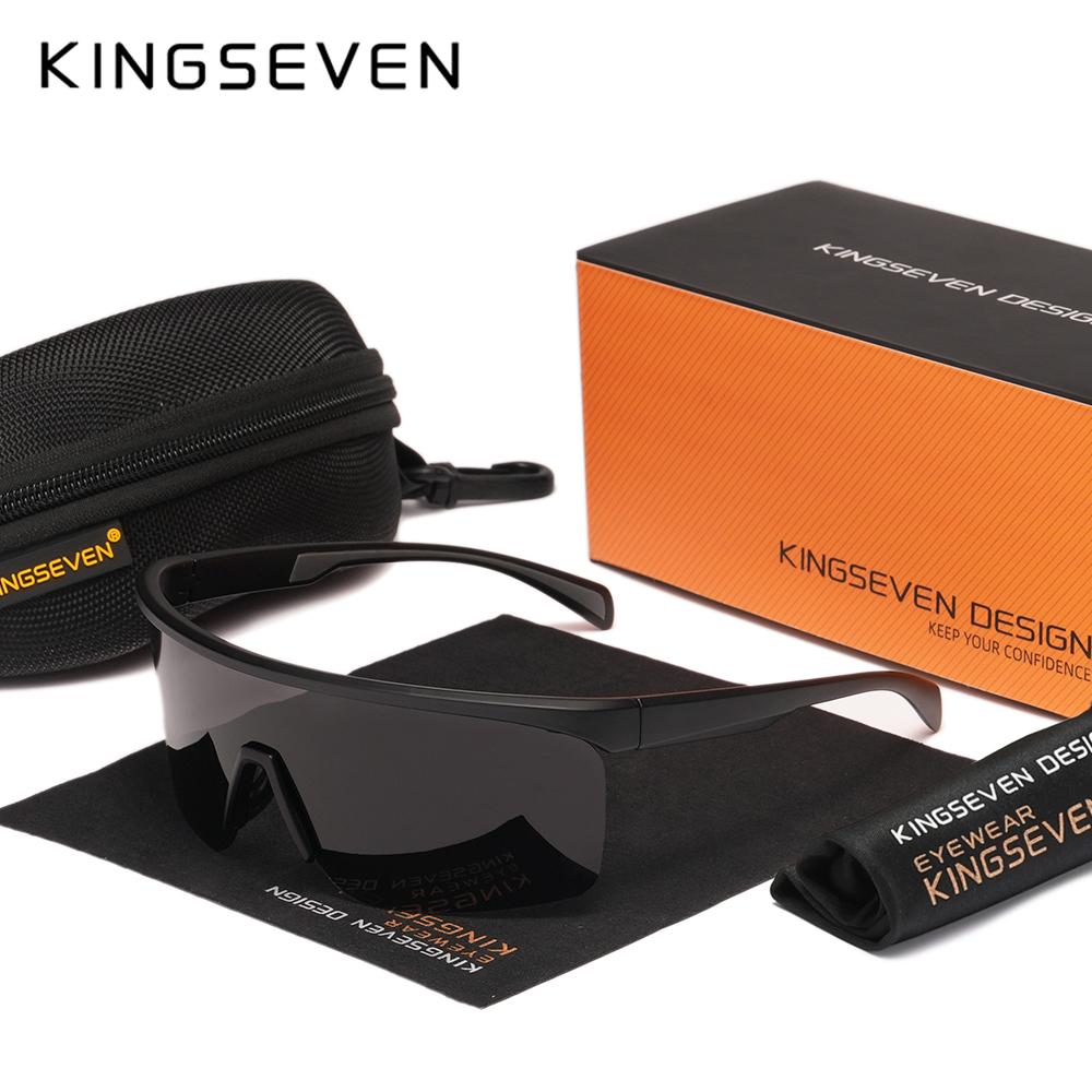 Kingseven Cyklistické sluneční brýle Muži Dámské Cyklistické brýle UV400 Polarizované Bike Outdoorové sportovní brýle