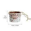 Elegant Hanging Ceramic Planter for Outdoor Spaces