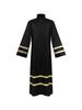 Medieval European Stand Collar Robe: Long Sleeve Cosplay Outfit for Priest Performance