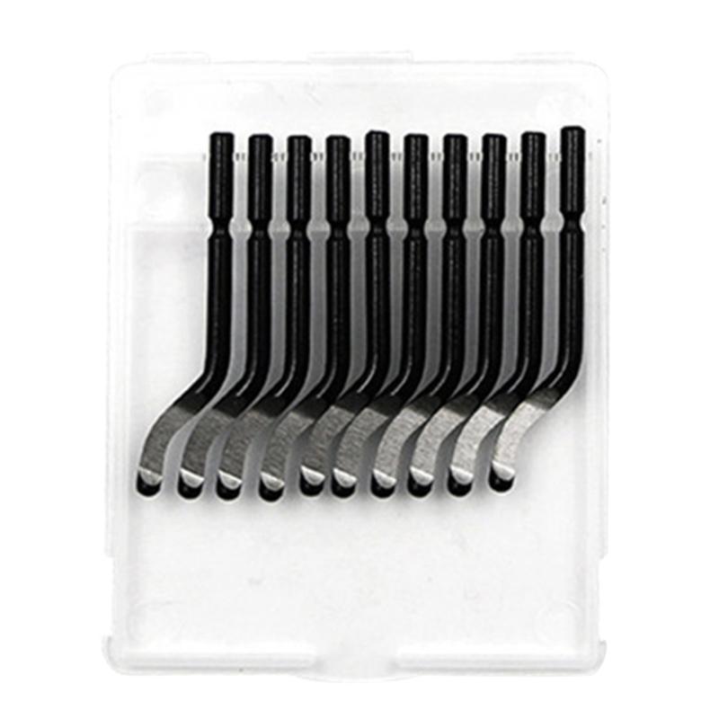 Professional Alloy Edge Trimming Tool Edge Burr Remove Metal Scrapbooking Tool Portable Reamer Burr Remover with Blades