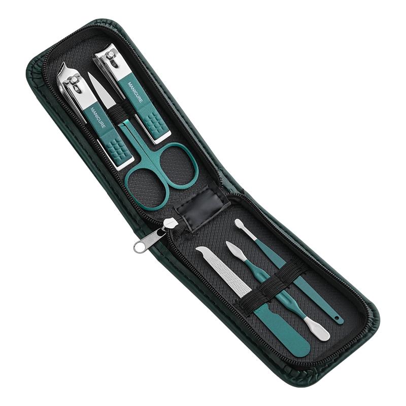 6 Piece Portable Nail Scissors Set Household High End Mens and Womens Special Nail Clippers Manicure Beauty Tools