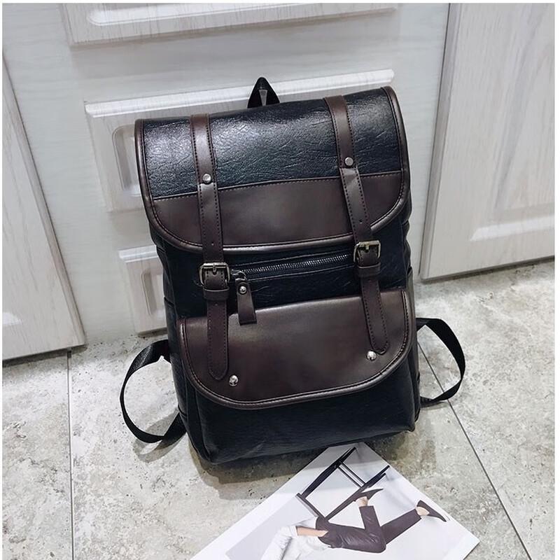 Мужской повседневный рюкзак из ПУ