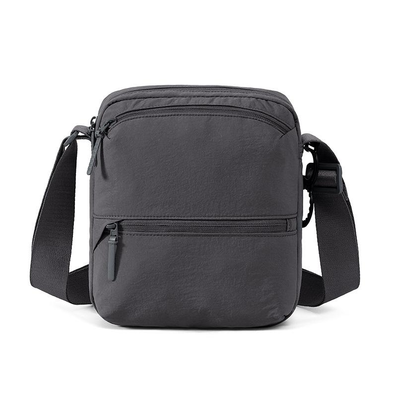 Men's Crossbody Bag Multi-compartment Shoulder Bag Lightweight Commuter Small Square Bag