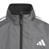 Adidas Essentials Woven Jersey Size Gray Size 140 Kids' Jacket, Unisex, N3379, Five/Black (KA1311),