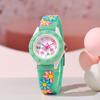 Silicone Cartoon Watch Student Party Love Flower Decoration Quartz Watch Little Girl Children'S Watch Female