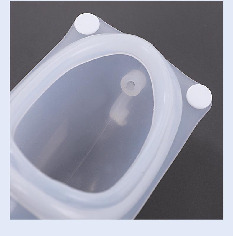 Portable Anti-Leak Silicone Urine Collector for Men and Women with Incontinence
