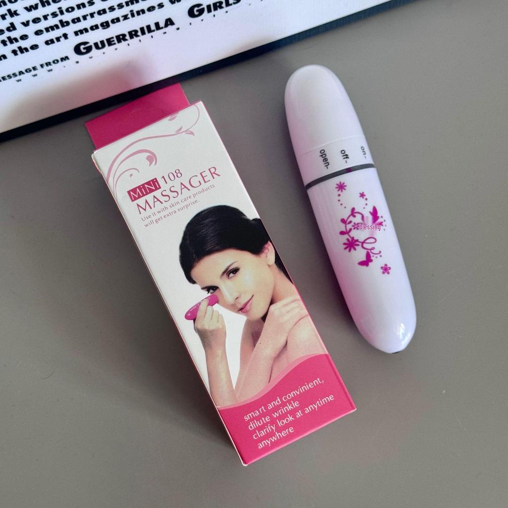 Mini Electric Eye Massager Pen - Compact Beauty Device
