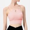 Women's Shockproof, Breathable Sports Bra with Criss-Cross Straps and Quick-Dry Cloud Feel - Water Drop Series