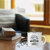 Enamel Mug Vintage Thick Camping Cup Coffee Mug Funny Gift for Office Home Outdoor